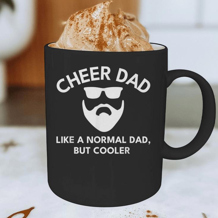 Cheer Dad Cheerleading Bearded Definition Graphic Print Coffee Mug