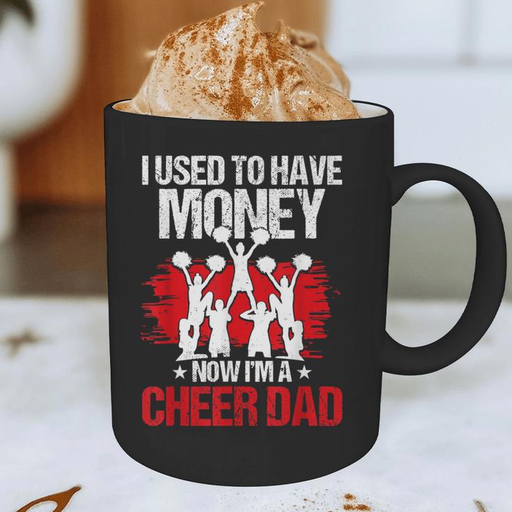 Cheer Dad Cheerleading Fathers Day Graphic Print Coffee Mug