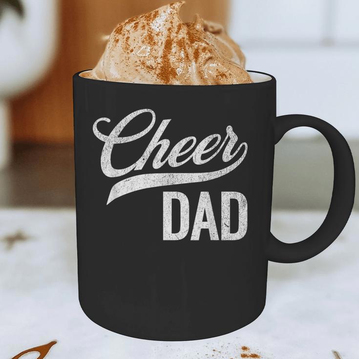 Cheer Dad Green Cheerleading Matching Parents Graphic Print Coffee Mug