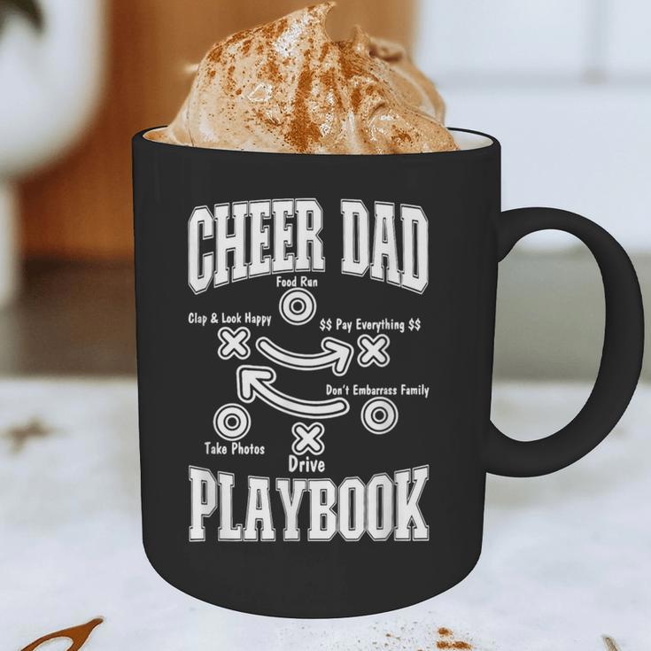 Cheer Dad Playbook Graphic Print Coffee Mug