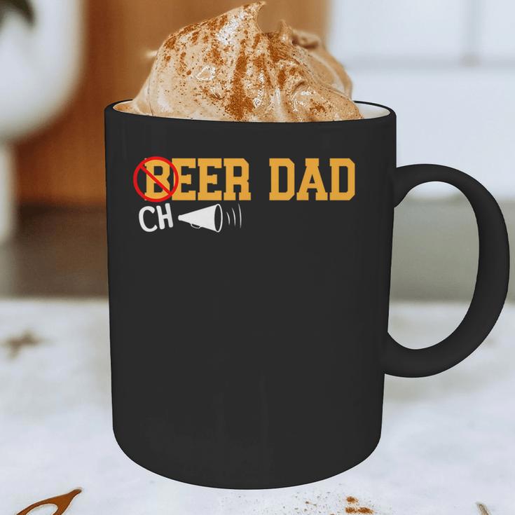 Cheerleader Dad Beer Cheerleading Cheer Dad Graphic Print Coffee Mug