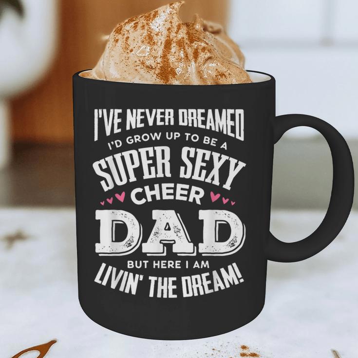 Cheerleading Dad Father Cheer Dad Graphic Print Coffee Mug Cheerleading Dad Father Cheer Dad Graphic Print Coffee Mug