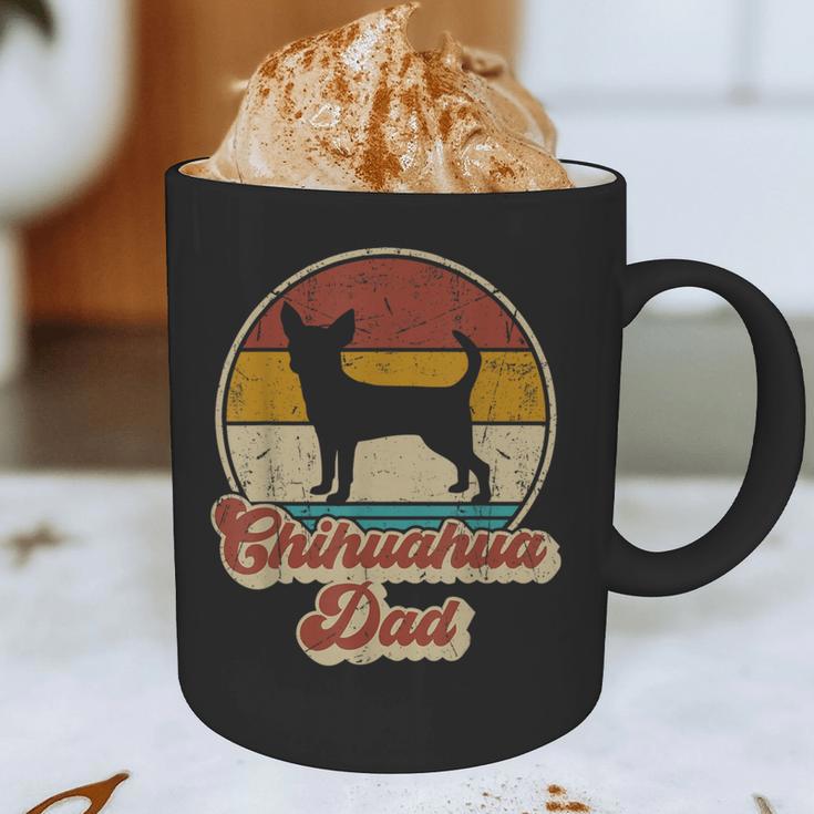 Chihuahua Dad Dog Lover Men Chihuahua Dog Vintage Graphic Print Coffee Mug