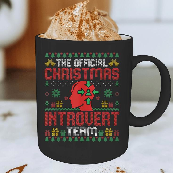 Christmas Introvert Team Introvert Introverted Xmas Graphic Print Coffee Mug Christmas Introvert Team Introvert Introverted Xmas Graphic Print Coffee Mug