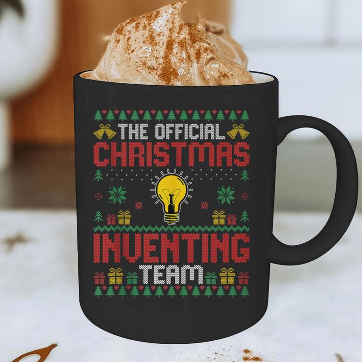Christmas Inventing Team Inventing Introvert Xmas Graphic Print Coffee Mug