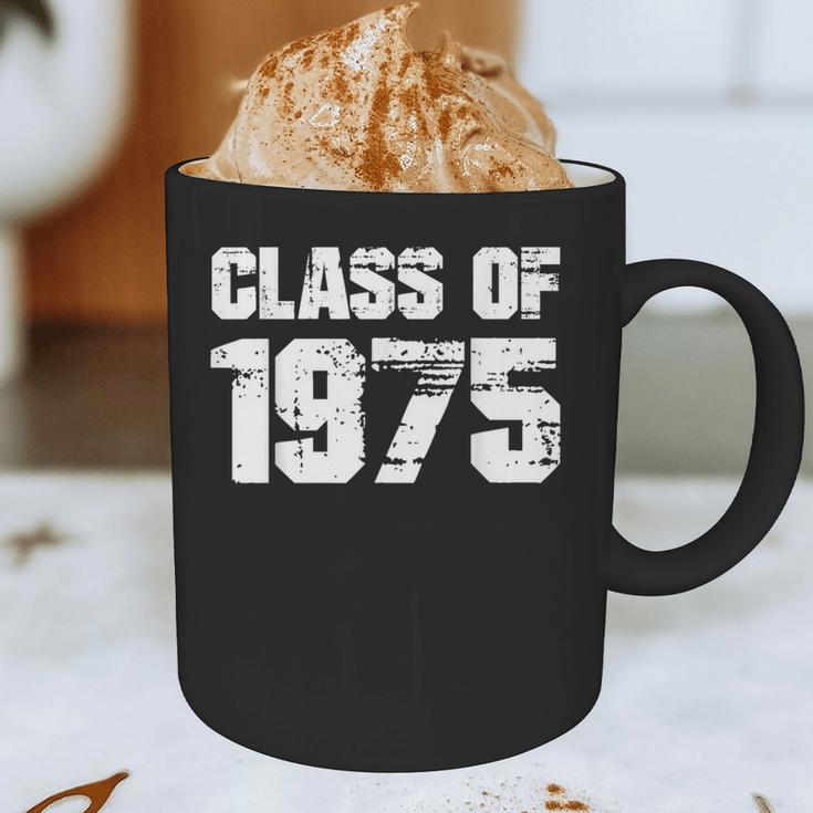Class Of 1975 Highschool College Graduation Reunion T- Graphic Print Coffee Mug
