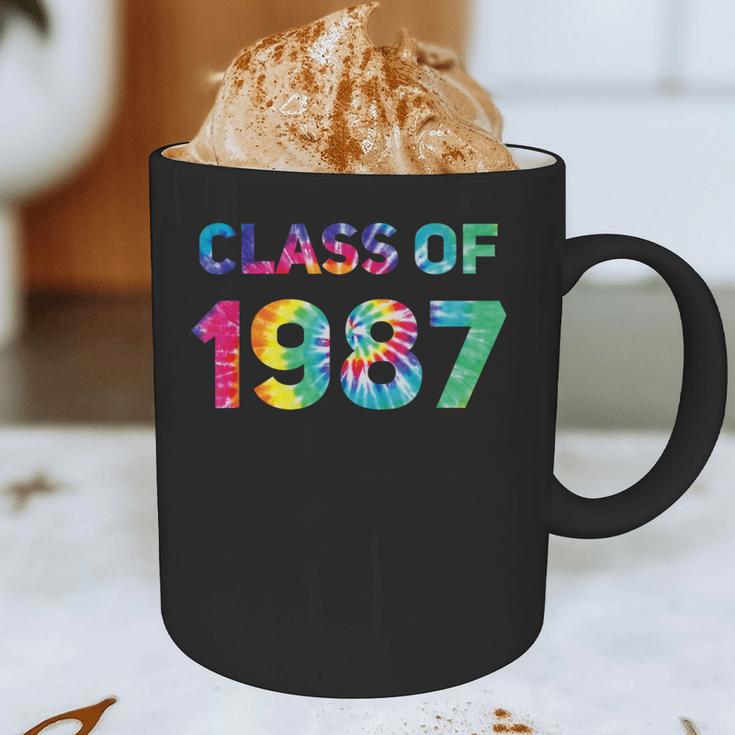 Class Of 1987 School Reunion College Highschool Graduation Graphic Print Coffee Mug
