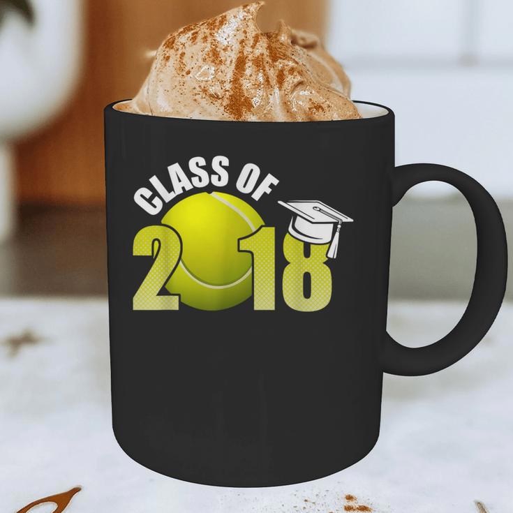 Class Of 2018 Shirts Graduation Senior Tennis Shirt Graphic Print Coffee Mug