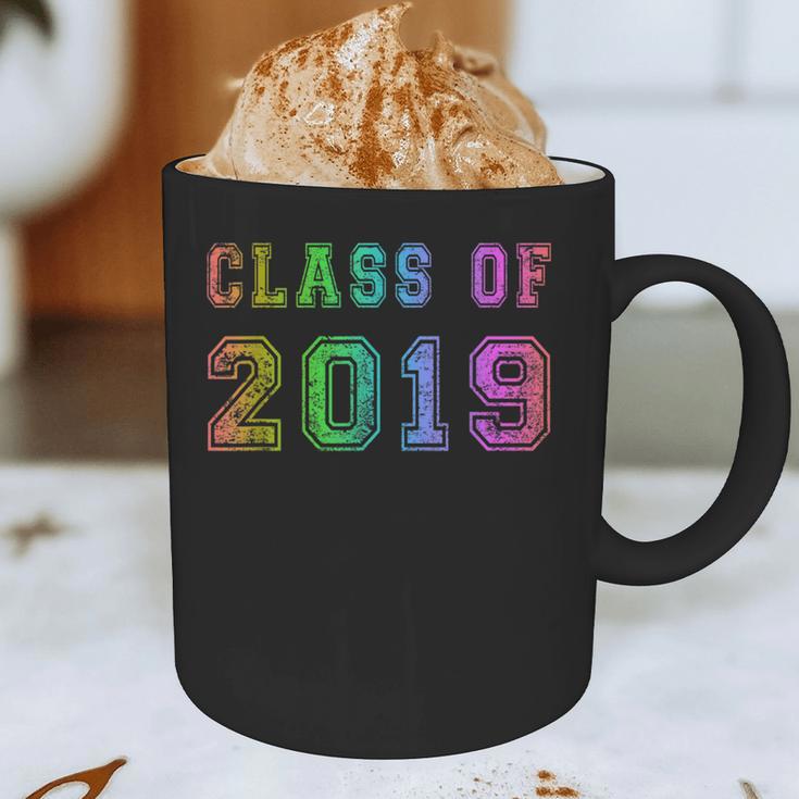 Class Of 2019 High School Graduation Date Graduate Graphic Print Coffee Mug