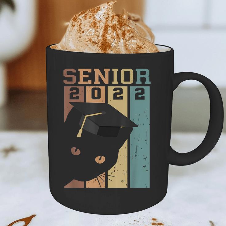 Class Of 2022 Graduation Cat Seniors Grad Graphic Print Coffee Mug