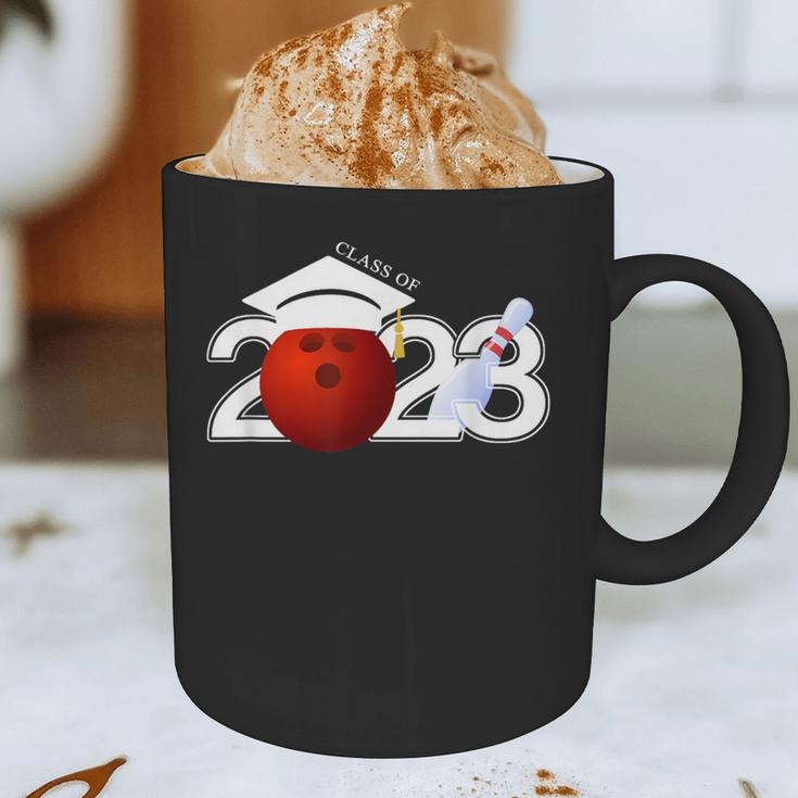 Class Of 2023 Graduation For Him Her Bowling Graphic Print Coffee Mug