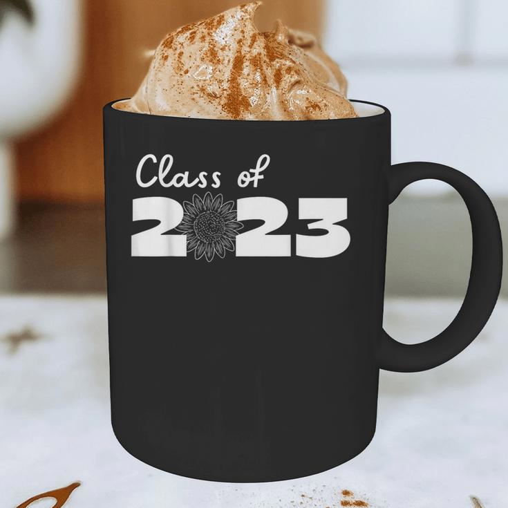 Class Of 2023 Seniors 23 Senior Graduation Idea Flower Graphic Print Coffee Mug