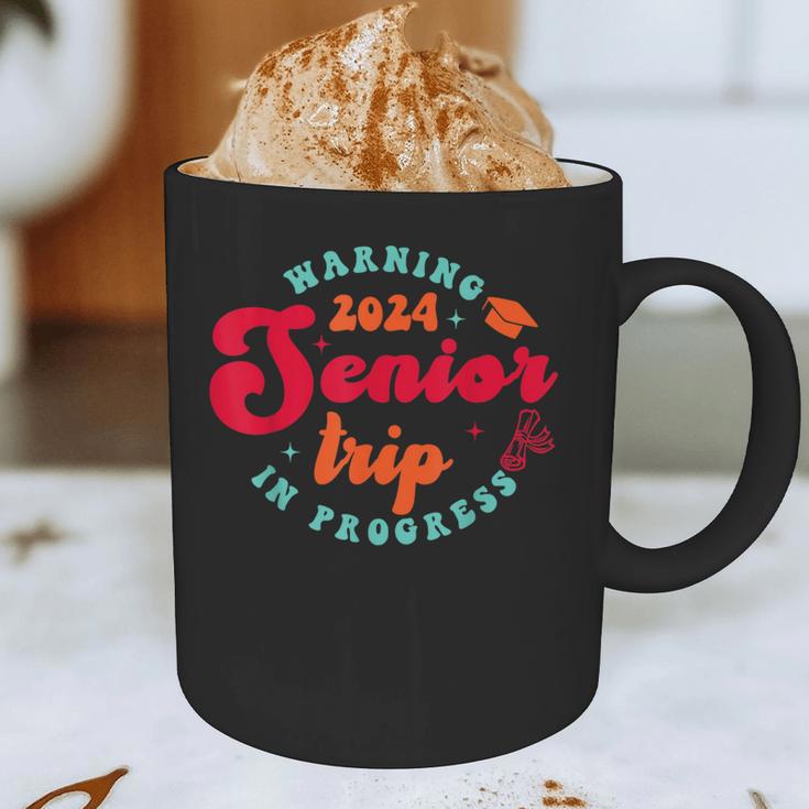 Class Of 2024 Senior Trip In Progress Graduation Trip Graphic Print Coffee Mug