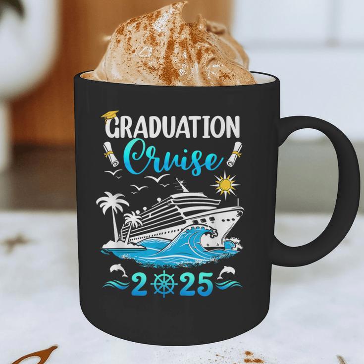 Class Of 2025 Graduation Cruise Senior Graduates Vacation Graphic Print Coffee Mug