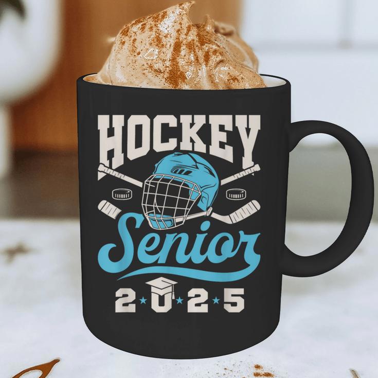 Class Of 2025 Hockey Senior Graduation Graduate Grad Graphic Print Coffee Mug