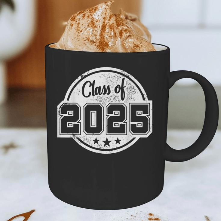 Class Of 2025 Senior School Graduation College Graphic Print Coffee Mug