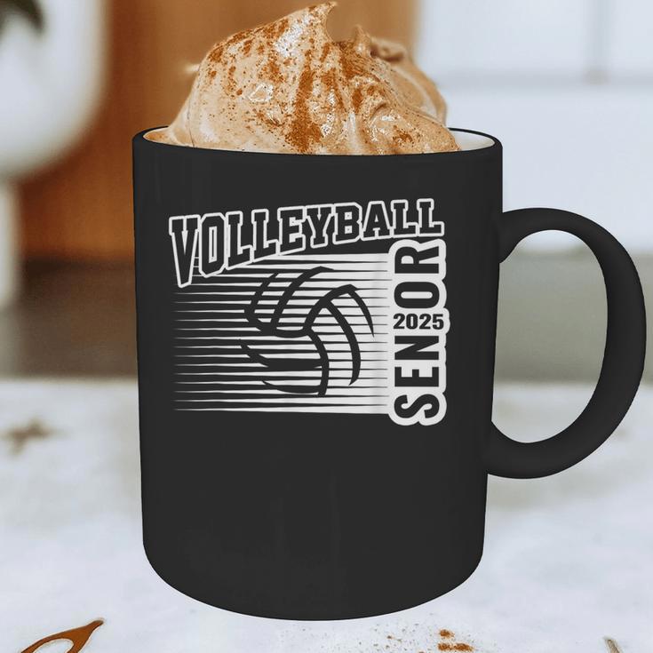 Class Of 2025 Volleyball Senior Class 25 Graduation Graphic Print Coffee Mug