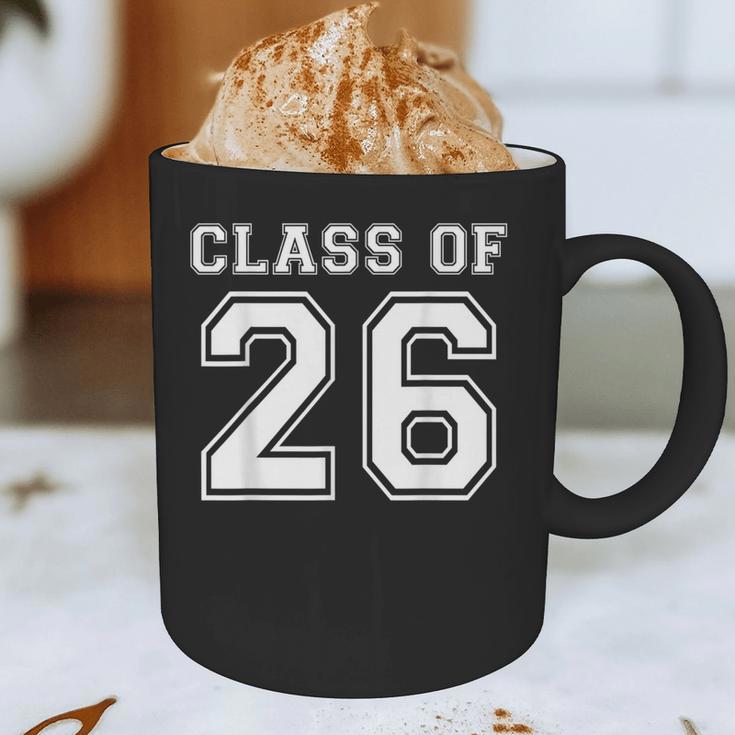 Class Of 2026 Freshman High School Senior Graduation Graphic Print Coffee Mug