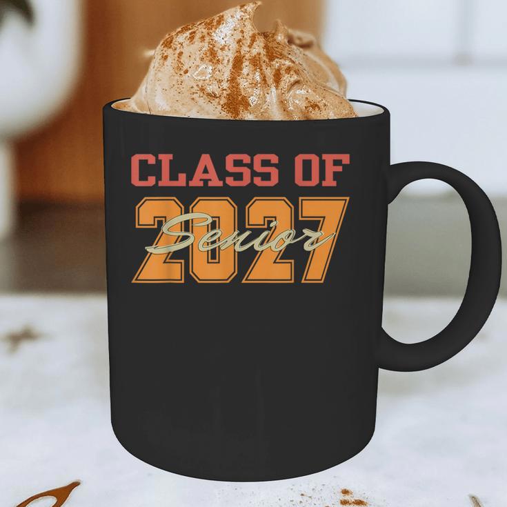 Class Of 2027 Graduation Senior Back To School 2026 Graduat Graphic Print Coffee Mug