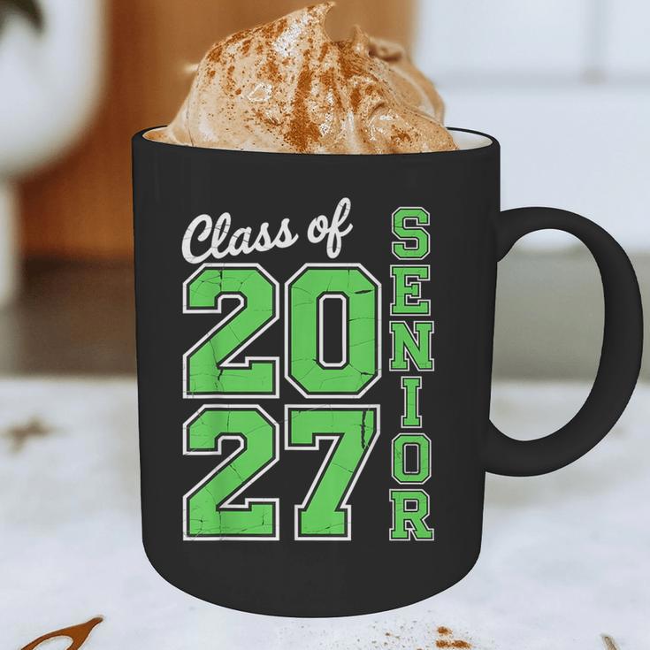 Class Of 2027 Senior 27 High School Graduation Senior 2027 Graphic Print Coffee Mug