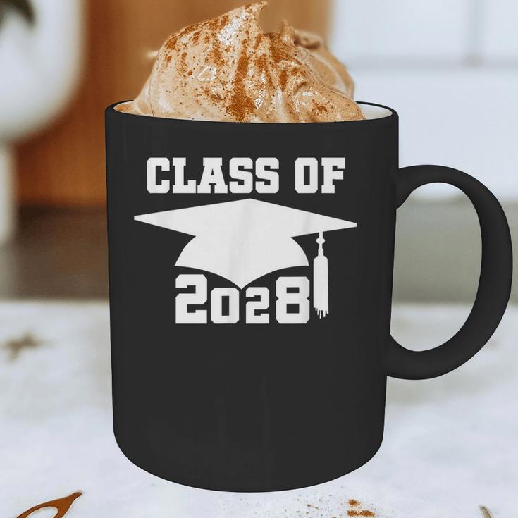 Class Of 2028 T-Shirt School Graduation Pride Tee Graphic Print Coffee Mug