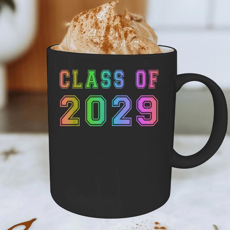 Class Of 2029 High School Graduation Date GraduateShirt Graphic Print Coffee Mug