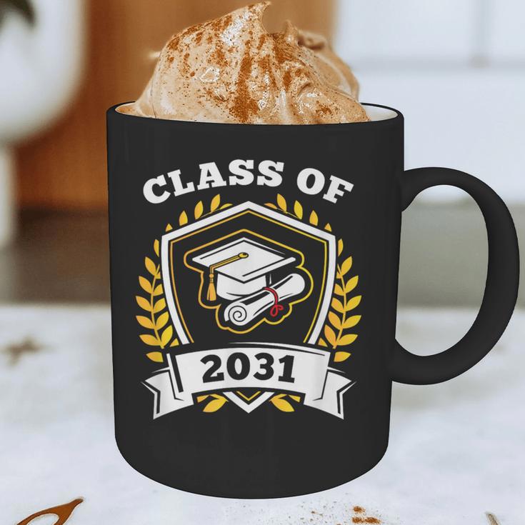 Class Of 2031 Class Of 2031 Graduation T-Shirt Graphic Print Coffee Mug