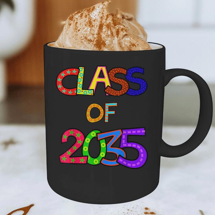 Class Of 2035 Grow With Me Kindergarten Graduation Graphic Print Coffee Mug