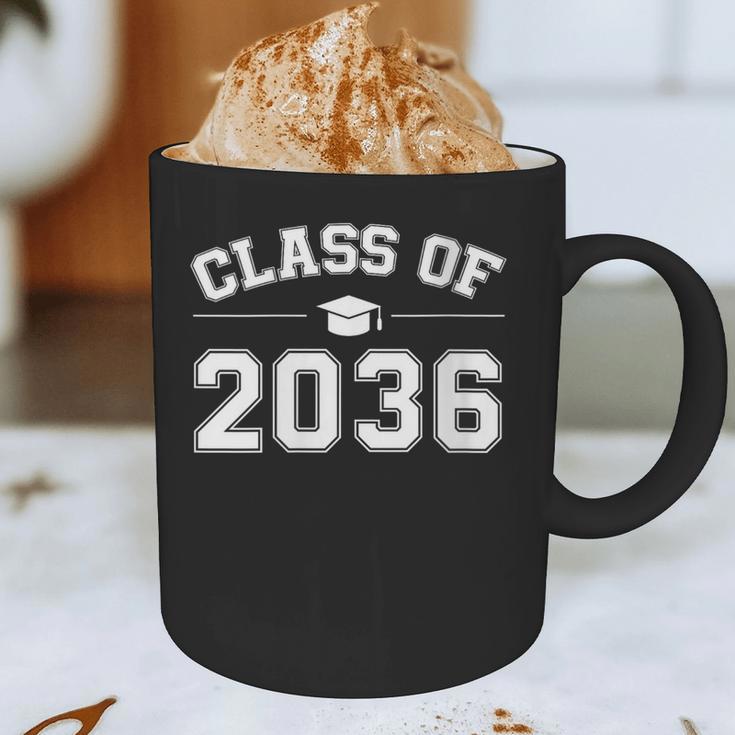 Class Of 2036 Grow With Me First Day Of School Graduation Graphic Print Coffee Mug