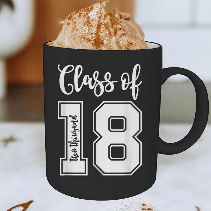 Class Of Two Thousand 18 Shirt Graduation T-Shirt Graphic Print Coffee Mug