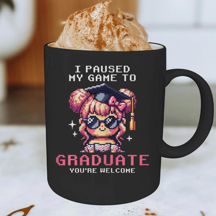 Classic I'm From The 1900s Retro Games Graduating Girl Graphic Print Coffee Mug
