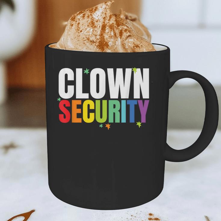 Clown Security Halloween Dad Mom Costume Graphic Print Coffee Mug