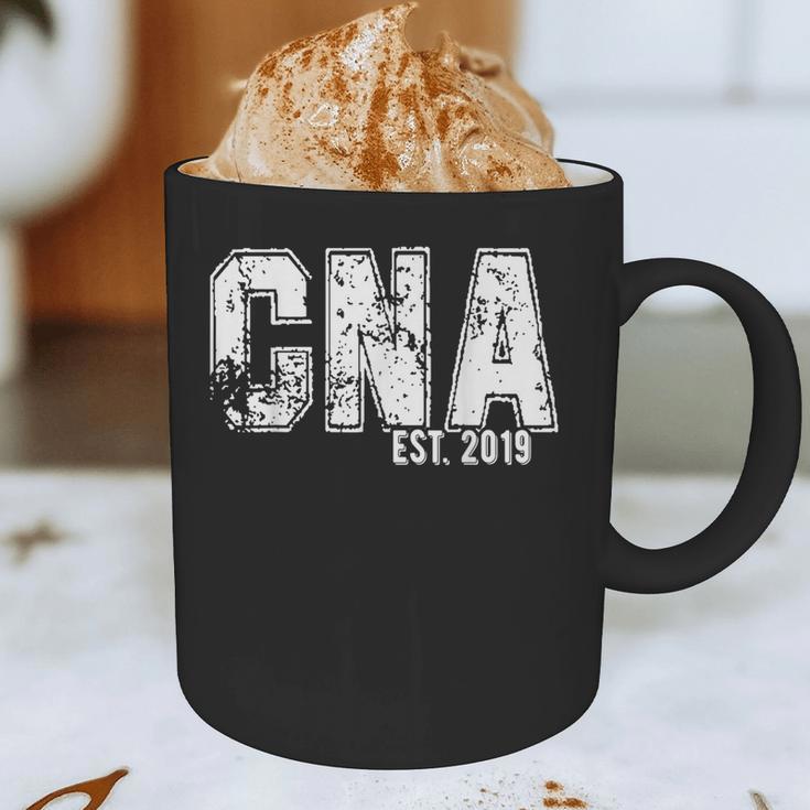 CNAs Graduation Shirt CNA Est 2019 Graphic Print Coffee Mug