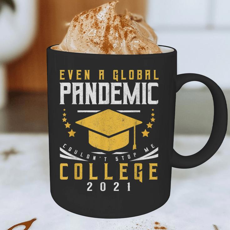 College 2021 Degree Graduation Graduate Graphic Print Coffee Mug