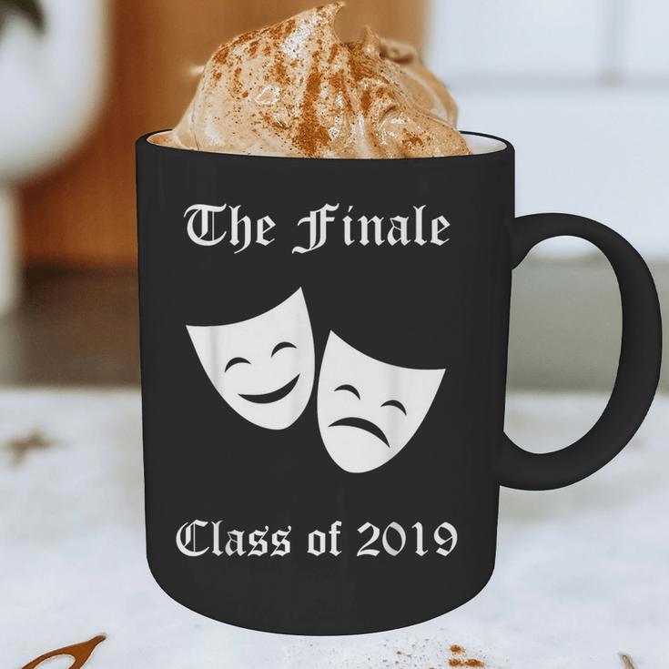 Cool Theater Graduation Tshirt Tragedy And Comedy Masks Graphic Print Coffee Mug