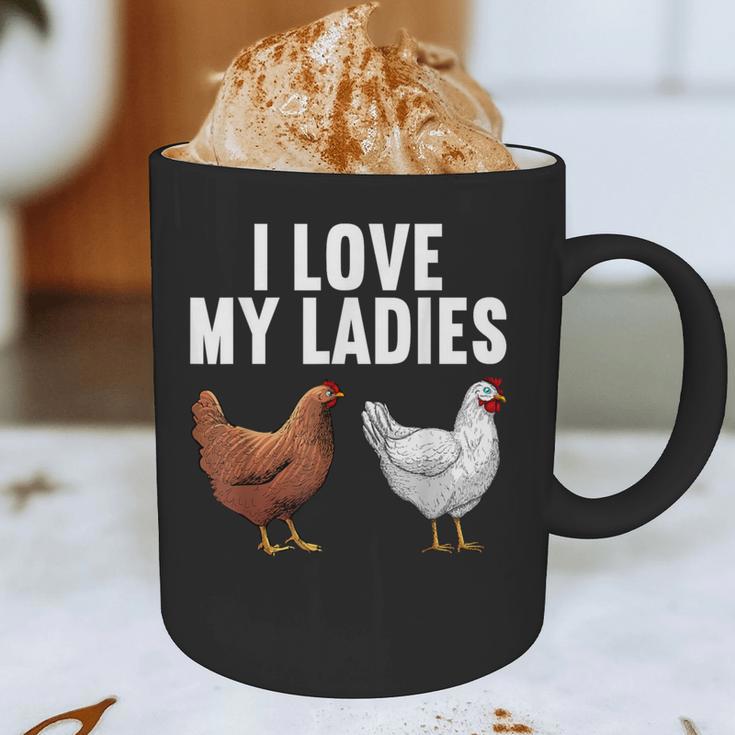Cool Chicken Art For Men Women Dad Rooster Chicken Farmer Graphic Print Coffee Mug