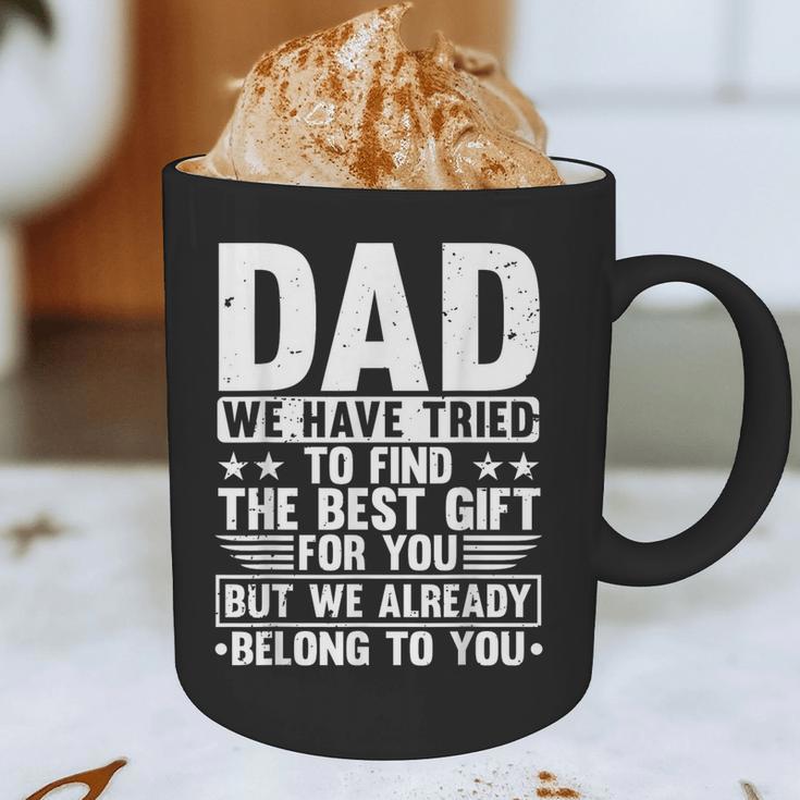 Cool Dad Art For Father Dad Stepfather From Son Daughter Graphic Print Coffee Mug