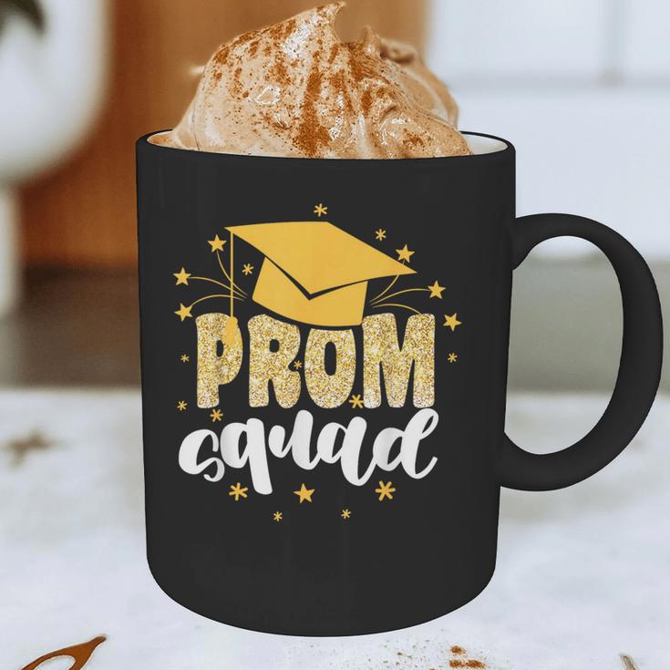 Cool Prom Squad 2025 Prom Graduation Party Matching 2025 Graphic Print Coffee Mug