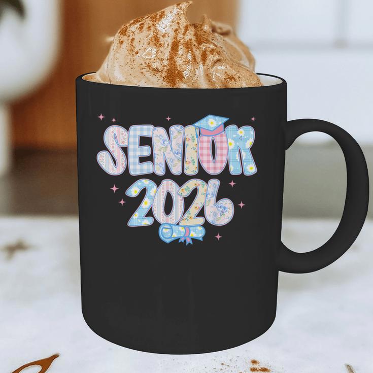 Coquette Senior-Class Of 2026 Preppy Graduation Graduate Graphic Print Coffee Mug