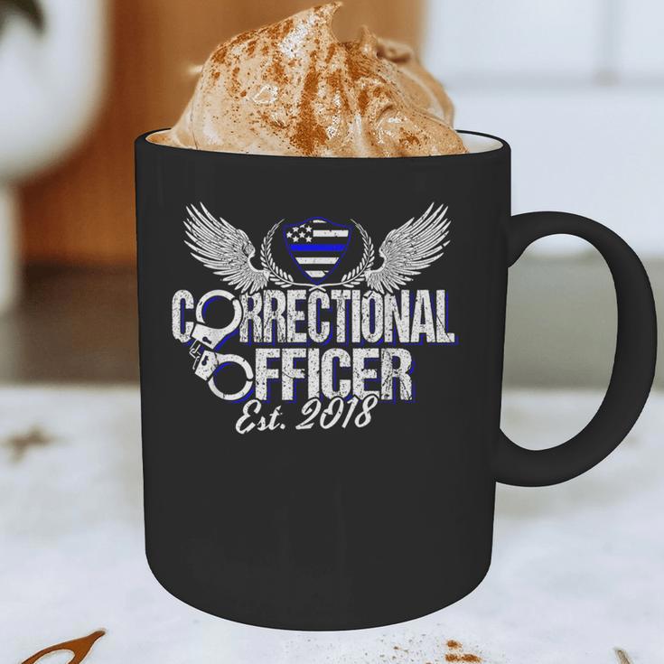 Corrections Officer 2018 Graduation Silver Line T-Shirt Graphic Print Coffee Mug