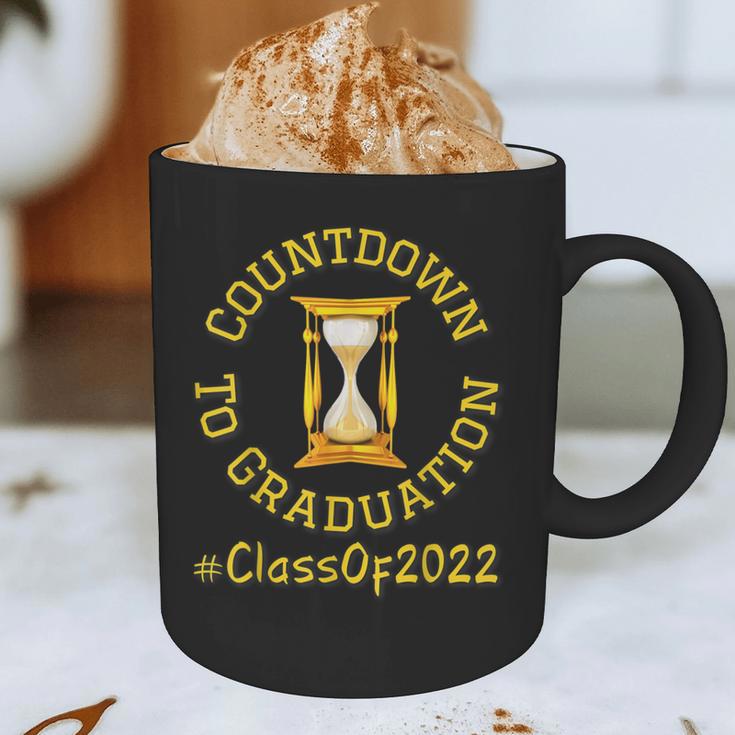 Countdown To Graduation Hourglass Senior Class Of 2022 Graphic Print Coffee Mug