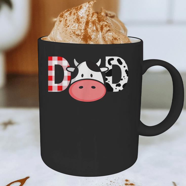 Cow Mom Or Dad Birthday Farm Birthday Party Graphic Print Coffee Mug