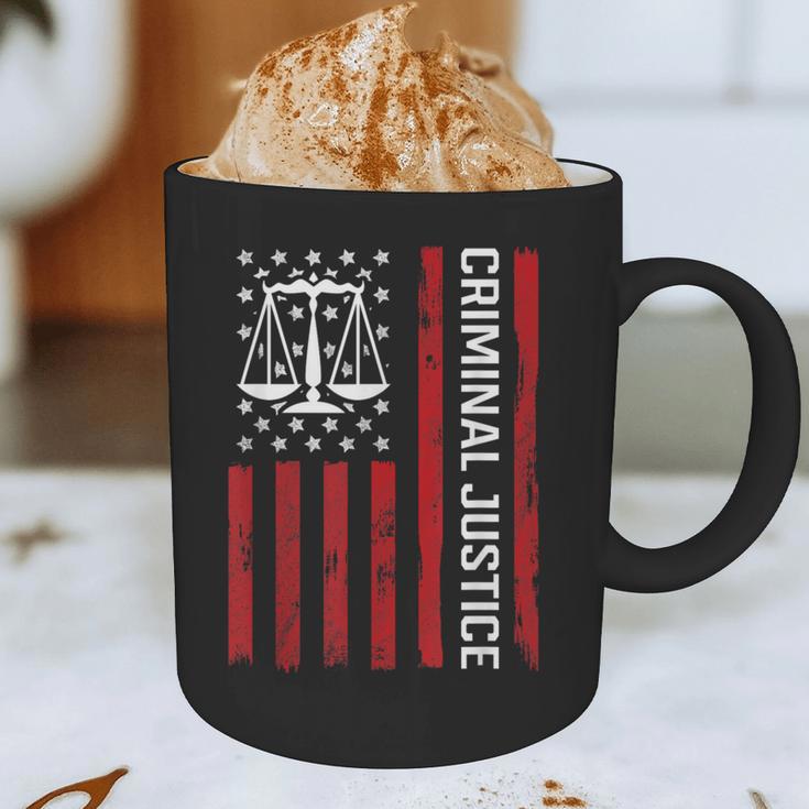 Criminal Justice Major College Student Graduate Graduation Graphic Print Coffee Mug