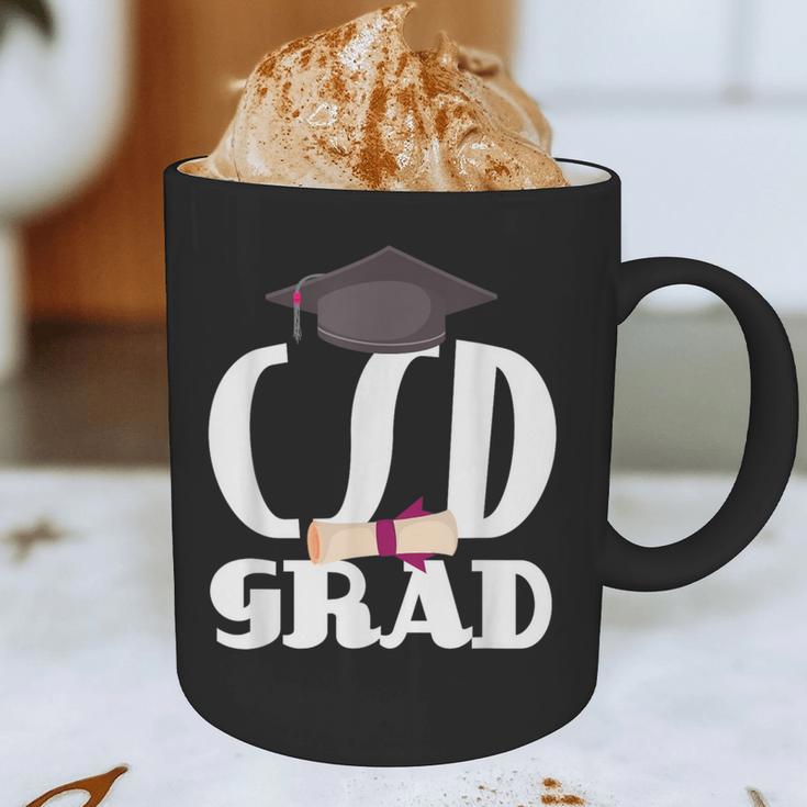 CSD Masters Graduation Men Women Son Daughter Graphic Print Coffee Mug