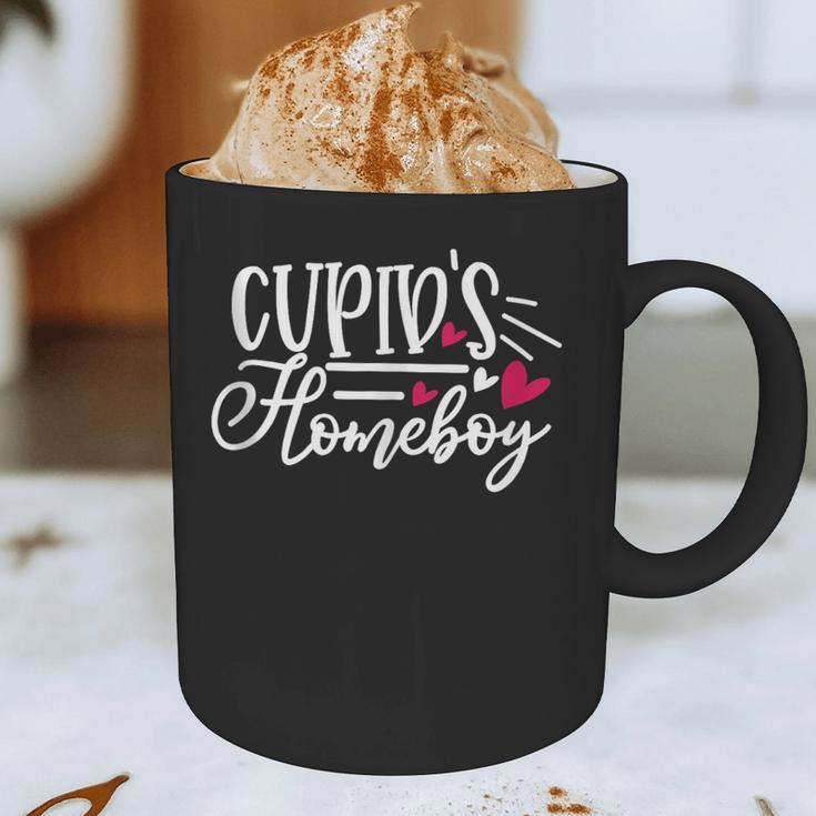 Cupid's Homebody Introvert Valentine's Day Home Graphic Print Coffee Mug Cupid's Homebody Introvert Valentine's Day Home Graphic Print Coffee Mug