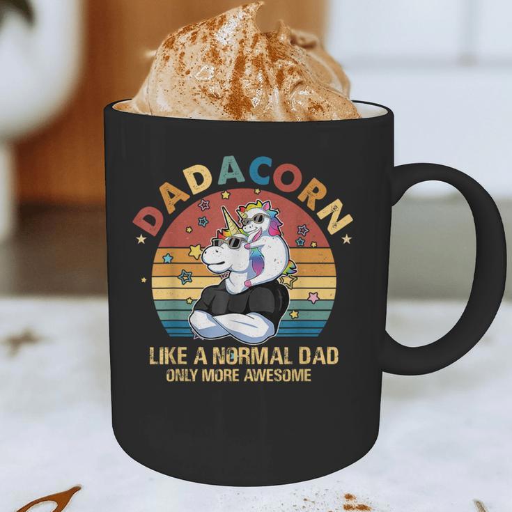Cute Dadacorn Like A Normal Dad Only More Awesome Daddy Graphic Print Coffee Mug
