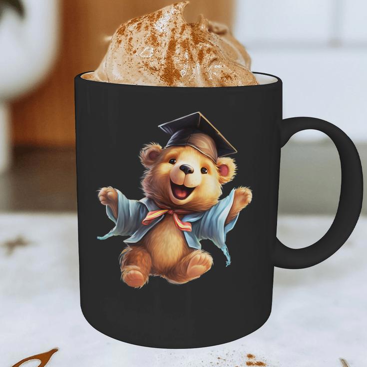 Cute Graduation Bear To Celebrate Your Graduate Graphic Print Coffee Mug