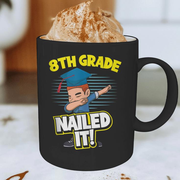 Dabbing Graduation Boy 8th Grade Class Of 2021 Graphic Print Coffee Mug