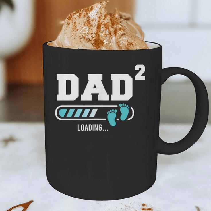 Dad 2 Second Time Dad Dad Of Two Graphic Print Coffee Mug Dad 2 Second Time Dad Dad Of Two Graphic Print Coffee Mug