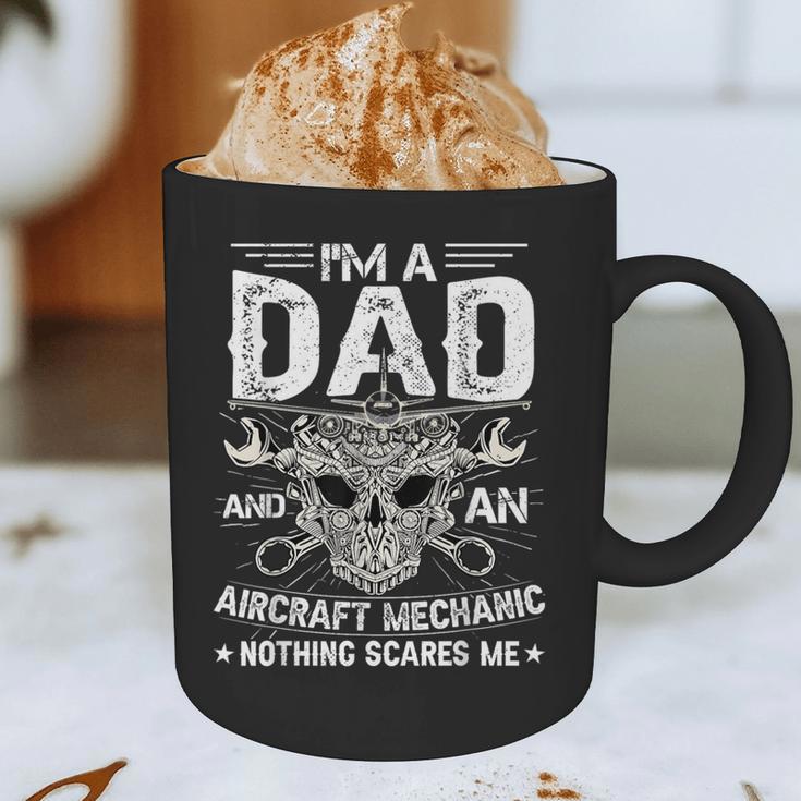 Dad Airplane Plane Aviation Aircraft Mechanic Graphic Print Coffee Mug